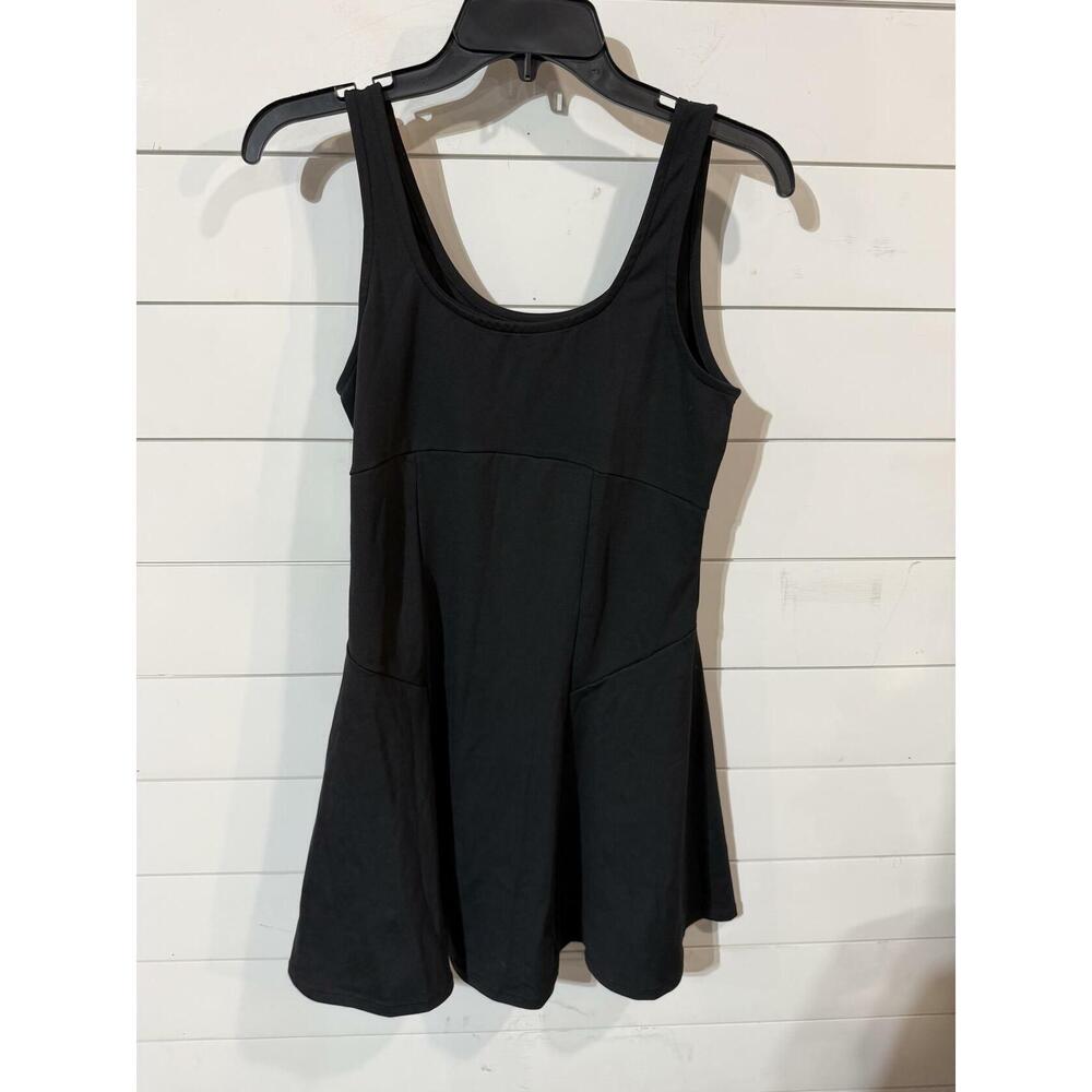 Halara Women’s 2 Pc Athletic Set Black Skirt Tank with Shorts S - Picture 2 of 4